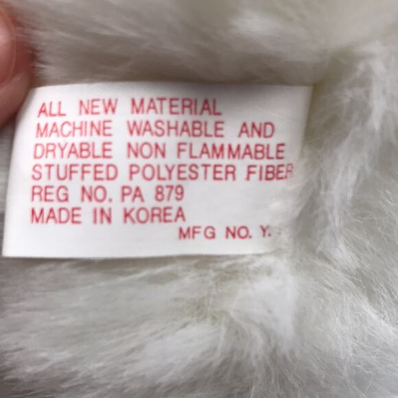 Vintage Jingle Bell Jr Hand Puppet Plush 12'' Christmas White Cap Vest Broadway - Picture 10 of 11